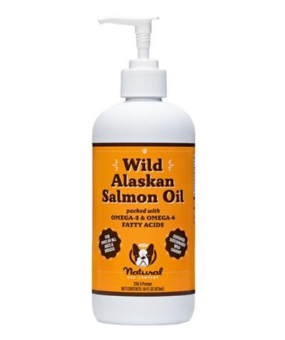 Natural Dog Company Dog & Cat Wild Alaskan Salmon Oil 16oz.