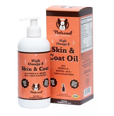Natural Dog Company Dog Skin & Coat Oil 16oz.