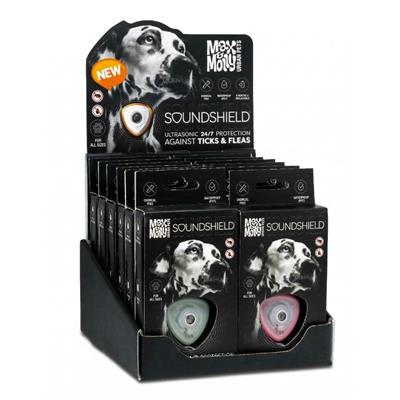 Soundshield Ultrasonic Flea & Tick Tag Countertop Display – 12 Piece Assortment