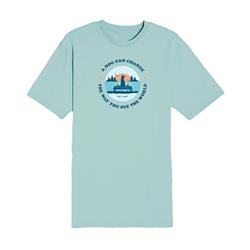 T-shirt: A Dog Can Change the Way You See the World (Seafoam)