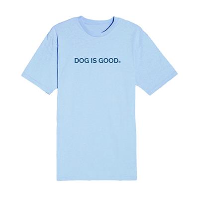 T-shirt: Dog is My Calm (Dusty Blue)