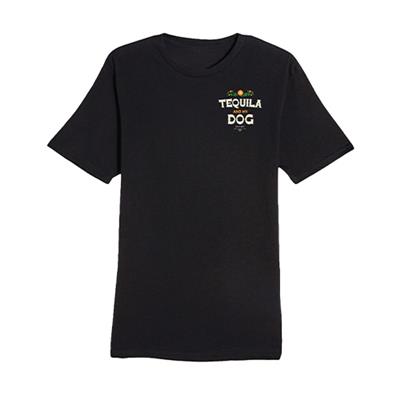 T-shirt: Tequila and My Dog (Black)
