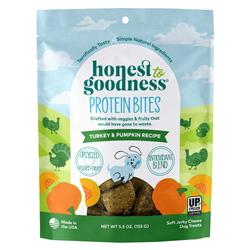Honest to Goodness® Turkey & Pumpkin Protein Bites for Dogs 5.5 oz. Bag