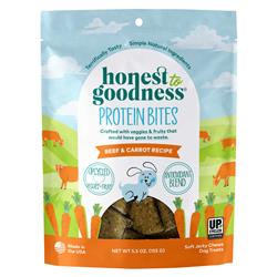 Honest to Goodness® Beef & Carrots Protein Bites for Dogs 5.5 oz. Bag