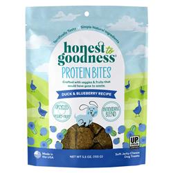 Honest to Goodness® Duck & Blueberry Protein Bites for Dogs 5.5 oz. Bag