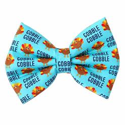 GOBBLE GOBLE - DAPPER DEXTER DOG BOW TIE