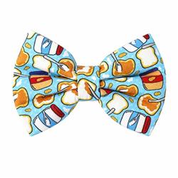 PEANUT BUTTER FLUFF - DAPPER DEXTER DOG BOW TIE
