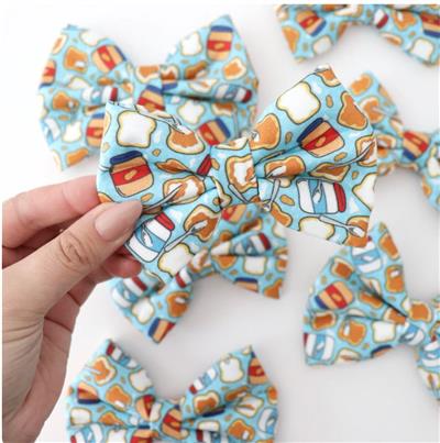 PEANUT BUTTER FLUFF - DAPPER DEXTER DOG BOW TIE