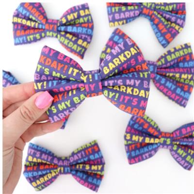 IT'S MY BARKDAY - DAPPER DEXTER DOG BOW TIE