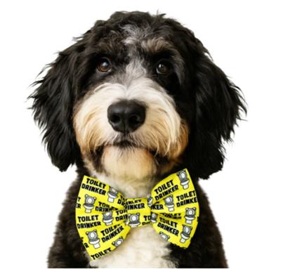 TOILET DRINKER - DAPPER DEXTER DOG BOW TIE