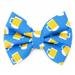 BLUE BEER MUGS - DAPPER DEXTER DOG BOW TIE
