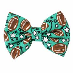 FOOTBALL - DAPPER DEXTER DOG BOW TIE