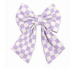 LAVENDER CHECKERED - DAPPER DEXTER SAILOR BOW