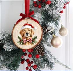 HOLIDAY GOLDEN ORNAMENT