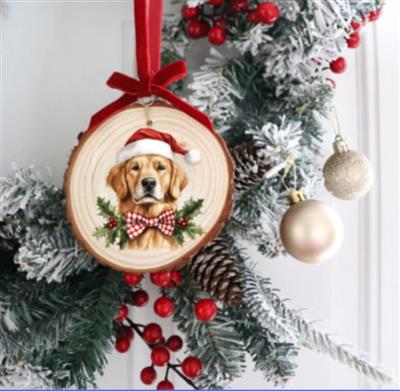 HOLIDAY GOLDEN ORNAMENT