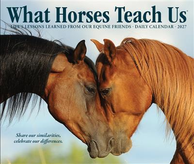 What Horses Teach Us 2027 5.4" x 6.2" Box Calendar