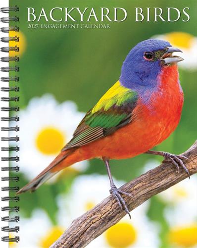 Backyard Birds 2027 6.5" x 8.5" Engagement Calendar