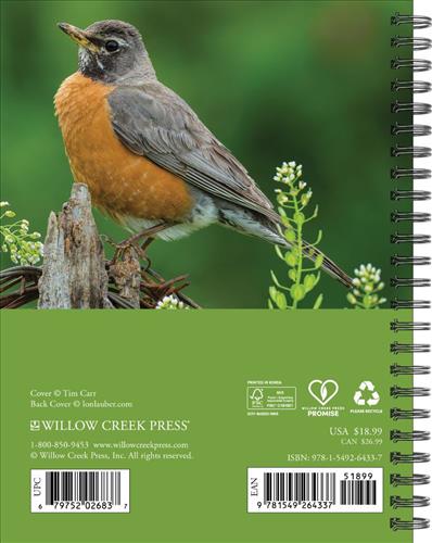 Backyard Birds 2027 6.5" x 8.5" Engagement Calendar