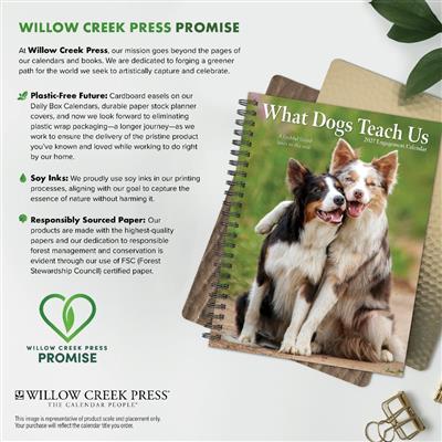 What Dogs Teach Us 2027 6.5" x 8.5" Engagement Calendar