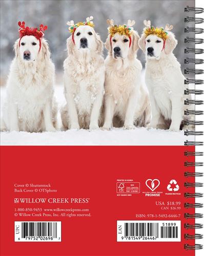 What Goldens Teach Us 2027 6.5" x 8.5" Engagement Calendar