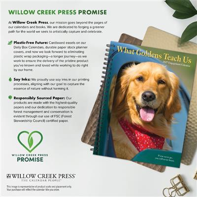 What Goldens Teach Us 2027 6.5" x 8.5" Engagement Calendar