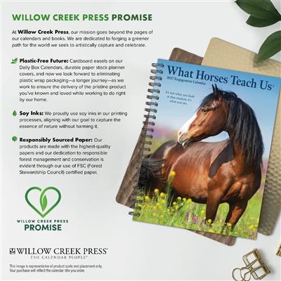 What Horses Teach Us 2027 6.5" x 8.5" Engagement Calendar