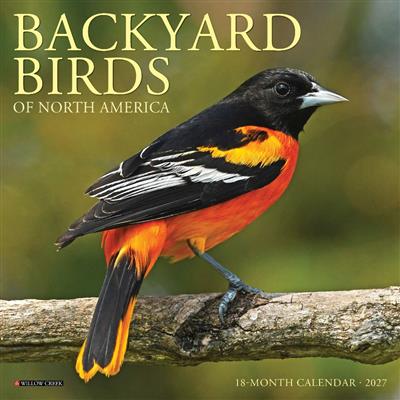 Backyard Birds 2027 7" x 7" Mini Wall Calendar