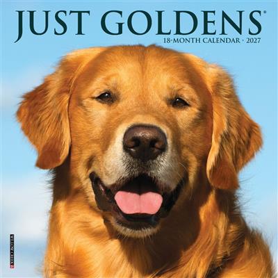 Just Goldens 2027 7" x 7" Mini Wall Calendar