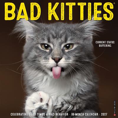 Bad Kitties 2027 12" x 12" Wall Calendar