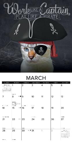 Catspirations 2027 12" x 12" Wall Calendar