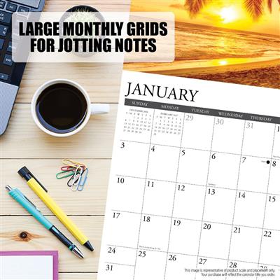 Catspirations 2027 12" x 12" Wall Calendar