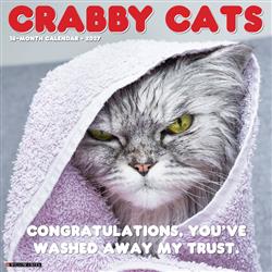 Crabby Cats 2027 12" x 12" Wall Calendar