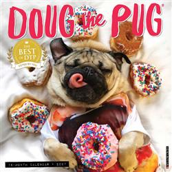 Doug the Pug 2027 12" x 12" Wall Calendar