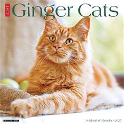 Ginger Cats 2027 12" x 12" Wall Calendar
