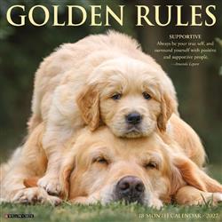Golden Rules 2027 12" x 12" Wall Calendar
