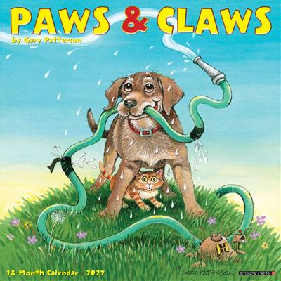 Paws & Claws by Gary Patterson 2027 12" x 12" Wall Calendar