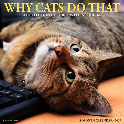 Why Cats Do That 2027 12" x 12" Wall Calendar