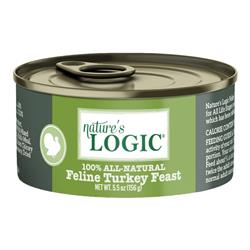 Natures Logic Cat Grain Free Turkey 5.5oz. (Case of 24)