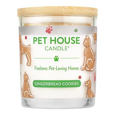 Pet House Candle Gingerbread Large Case of 3