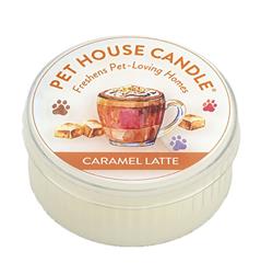 Pet House Candle Caramel Latte Mini Case of 12