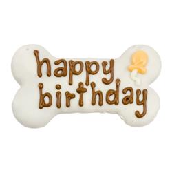 Natural Birthday 2026 | White Happy Birthday Bone | 10/case