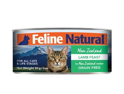 FELINE NATURAL CAT CORE DIETS CANNED NEW ZEALAND LAMB FEAST 3OZ - 24 PACK