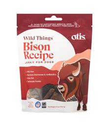 OTIS Wild Things Bison Jerky Dog Treats - 4 oz
