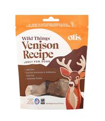 OTIS Wild Things Venison Jerky Recipe Dog Treats 4oz