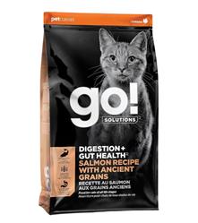 Petcurean - Go! Cat Digestion & Gut Health Salmon Ancient Grain 16Lb