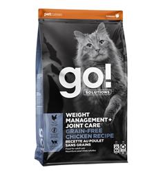 Petcurean - Go! Cat Weight Management & Joint Care Grain Free Chicken 3Lb