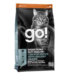 Petcurean - Go! Cat Digestion & Gut Health Chicken Ancient Grain 3Lb