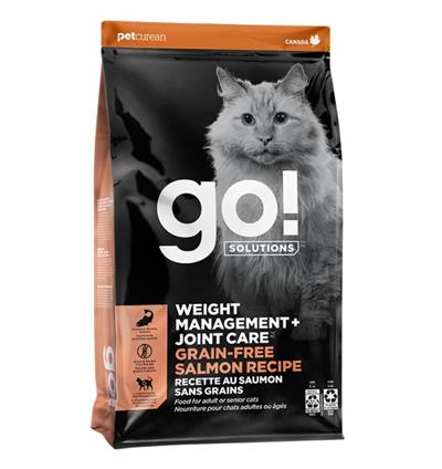 Petcurean - Go! Cat Weight Management & Joint Care Grain Free Salmon 6Lb