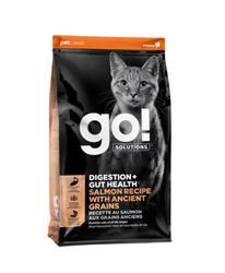 Petcurean - GO! CAT DIGESTION + GUT HEALTH SALMON RECIPE WITH ANCIENT GRAINS 6LBS
