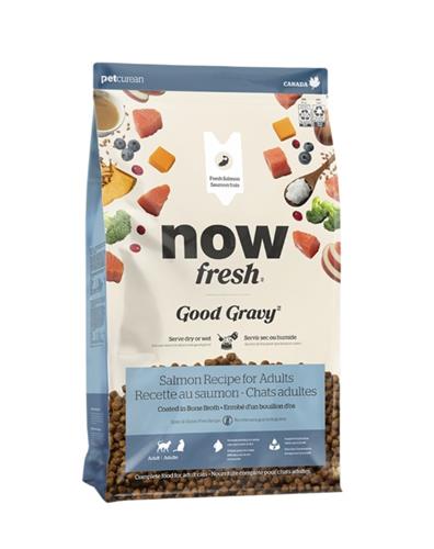 Petcurean - NOW FRESH CAT GOOD GRAVY GRAIN FREE ADULT SALMON RECIPE 8LBS